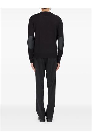 Black crew-neck sweater MM6 MAISON MARGIELA | SH0HL0032M13133900